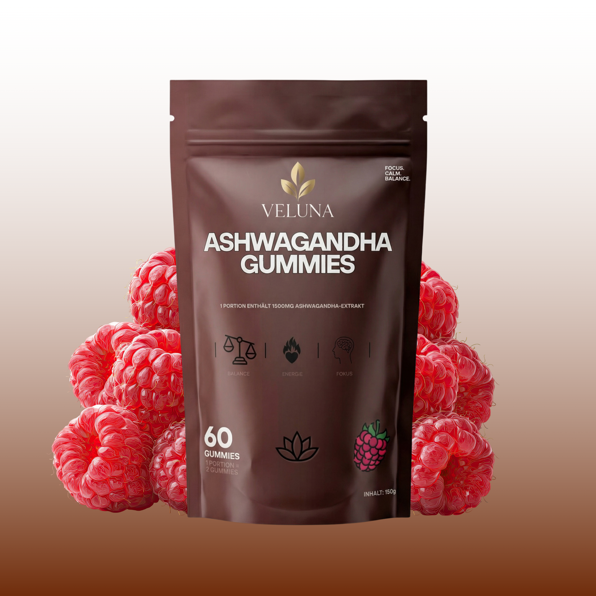 Veluna Fish ASHWAGANDHA GUMMIES – VELUNA Schweiz